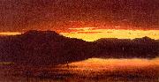 Sanford Robinson Gifford Twilight at Mt Merino France oil painting reproduction